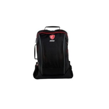 MSI G34-N1XX00K-SI9 sac à dos Noir Rouge Polyester