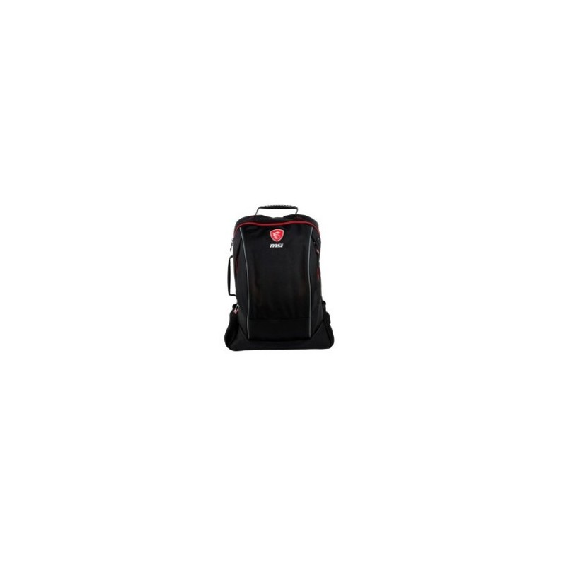 MSI G34-N1XX00K-SI9 sac à dos Noir Rouge Polyester
