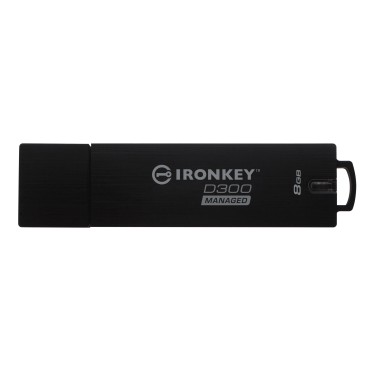 Kingston Technology IronKey D300 lecteur USB flash 32 Go USB Type-A 3.2 Gen 1 (3.1 Gen 1) Noir