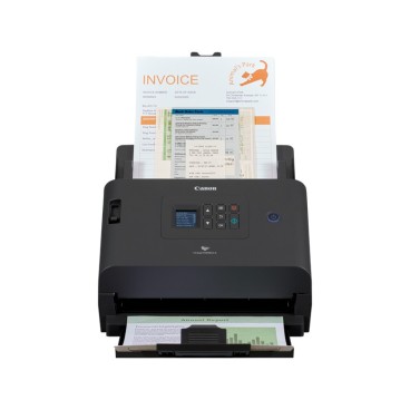 Canon imageFORMULA DR-S250N Alimentation feuille à feuille de scanner 600 x 600 DPI A4 Noir