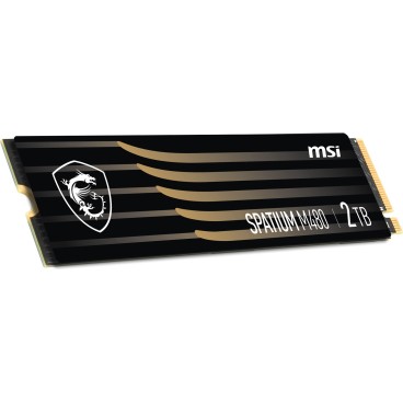 MSI M480 M.2 2000 Go PCI Express 4.0 3D NAND NVMe