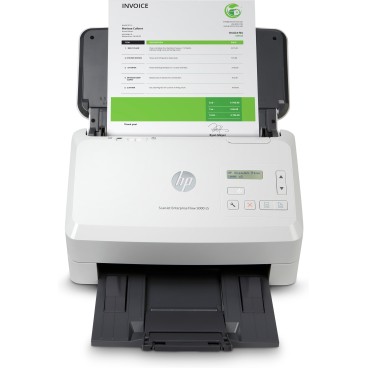 HP Scanjet Enterprise Flow 5000 s5 Alimentation feuille à feuille de scanner 600 x 600 DPI A4 Blanc