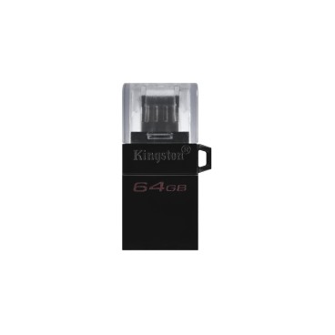 Kingston Technology DataTraveler microDuo3 G2 lecteur USB flash 64 Go USB Type-A   Micro-USB 3.2 Gen 1 (3.1 Gen 1) Noir