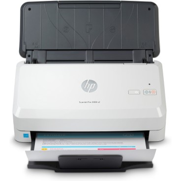 HP Scanjet Pro 2000 s2 Sheet-feed Scanner Alimentation feuille à feuille de scanner 600 x 600 DPI A4 Noir, Blanc