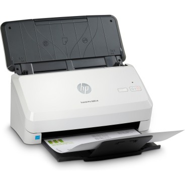 HP Scanjet Pro 3000 s4 Alimentation feuille à feuille de scanner 600 x 600 DPI A4 Noir, Blanc