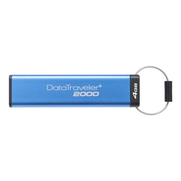 Kingston Technology DataTraveler 2000 lecteur USB flash 128 Go USB Type-A 3.2 Gen 2 (3.1 Gen 2) Bleu