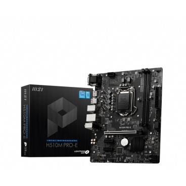 MSI H510M PRO-E carte mère Intel H510 LGA 1200 micro ATX