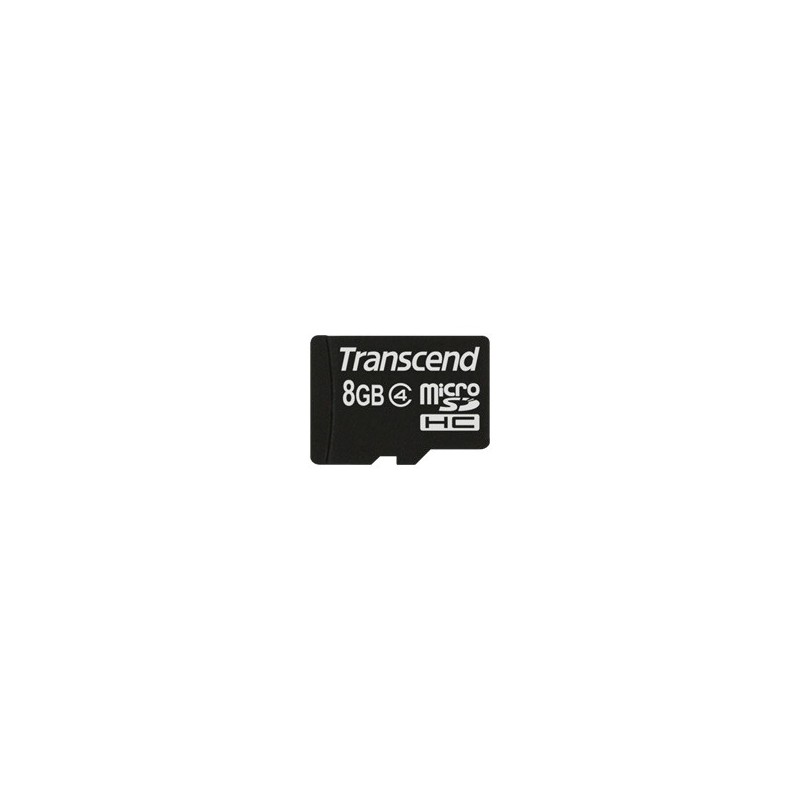 Transcend TS8GUSDC4 mémoire flash 8 Go MicroSDHC Classe 4