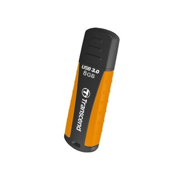 Transcend JetFlash 810 8GB USB 3.0 lecteur USB flash 8 Go USB Type-A 3.2 Gen 1 (3.1 Gen 1) Noir, Orange