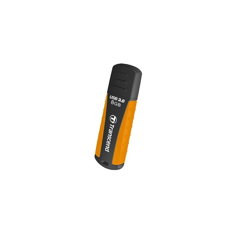 Transcend JetFlash 810 8GB USB 3.0 lecteur USB flash 8 Go USB Type-A 3.2 Gen 1 (3.1 Gen 1) Noir, Orange