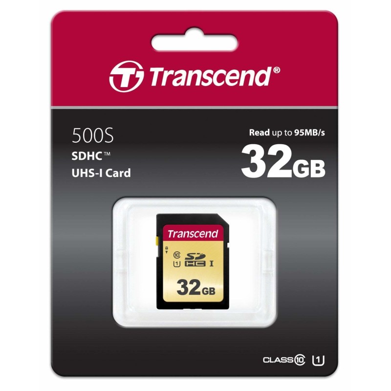 Transcend 32GB, UHS-I, SDHC 32 Go Classe 10