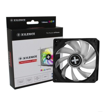 Xilence XPF120RGB-SET Boitier PC Ventilateur 12 cm Noir