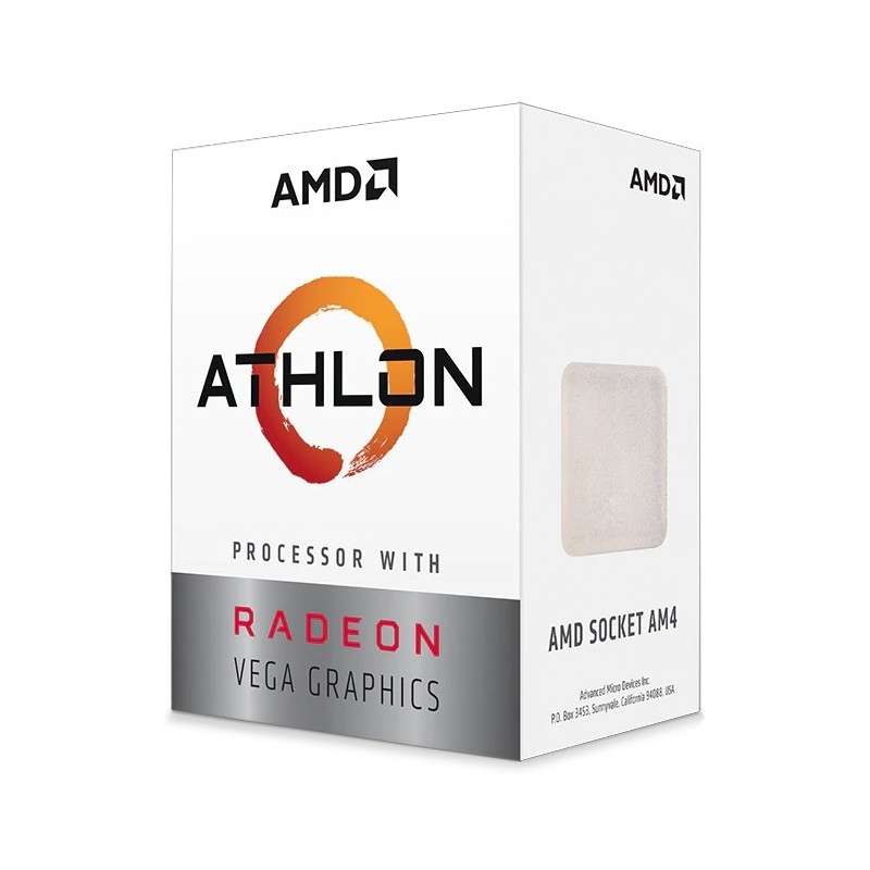 AMD Athlon 3000G processeur 3,5 GHz 4 Mo L3 Boîte