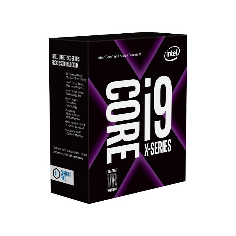 Intel Core i9-9820X processeur 3,3 GHz 16,5 Mo Smart Cache Boîte