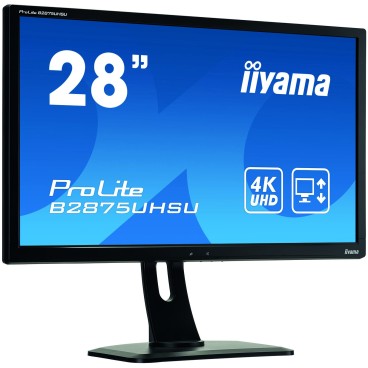 iiyama ProLite B2875UHSU-B1 écran plat de PC 71,1 cm (28") 3840 x 2160 pixels 4K Ultra HD LED Noir