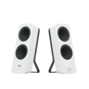 Logitech Z207 Bluetooth® Computer Speakers Blanc Avec fil &sans fil 10 W