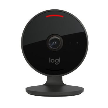 Logitech Circle View Camera Cosse Caméra de sécurité IP Intérieure et extérieure 1920 x 1080 pixels Sur bureau mural