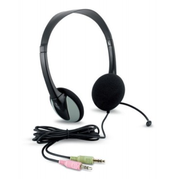 Fujitsu S26391-F7139-L51 écouteur casque Avec fil Arceau Appels Musique Noir, Gris