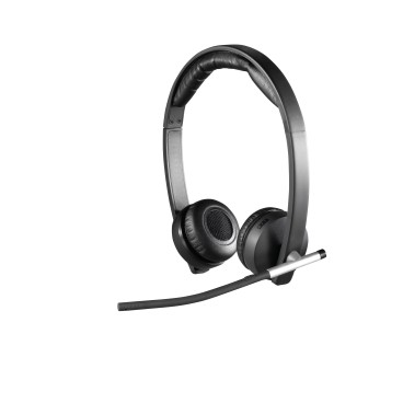 Logitech Wireless Headset Dual H820e Casque Avec fil Arceau Bureau Centre d'appels Noir
