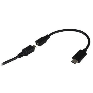 MCL USB31-CM 2HBFCE câble USB USB C USB A Noir