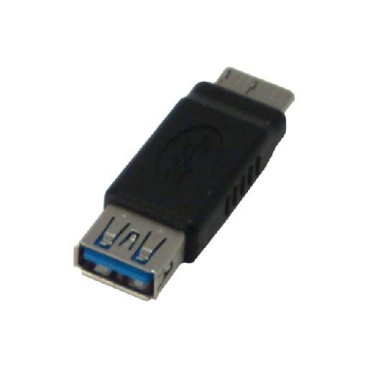 MCL USB3-AF AHBMO changeur de genre de câble USB 3.0 A USB 3.0 Micro B Noir