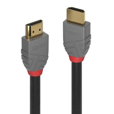 Lindy 36968 câble HDMI 15 m HDMI Type A (Standard) Noir, Gris