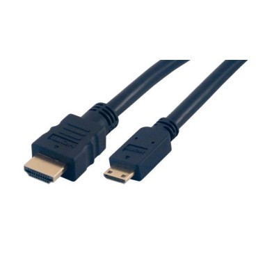MCL 1m HDMI câble HDMI HDMI Type A (Standard) HDMI Type C (Mini) Noir