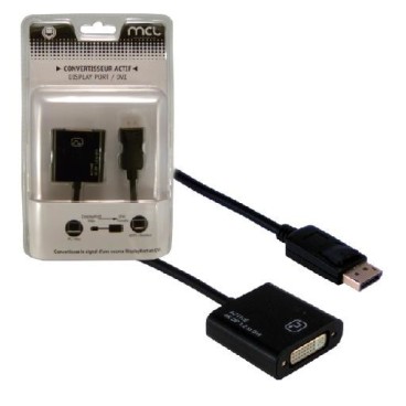 MCL CG-290CAZ câble vidéo et adaptateur 0,15 m DisplayPort DVI Noir
