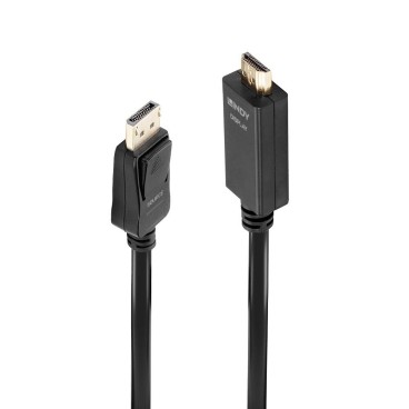 Lindy 36922 câble vidéo et adaptateur 2 m DisplayPort HDMI Type A (Standard) Noir