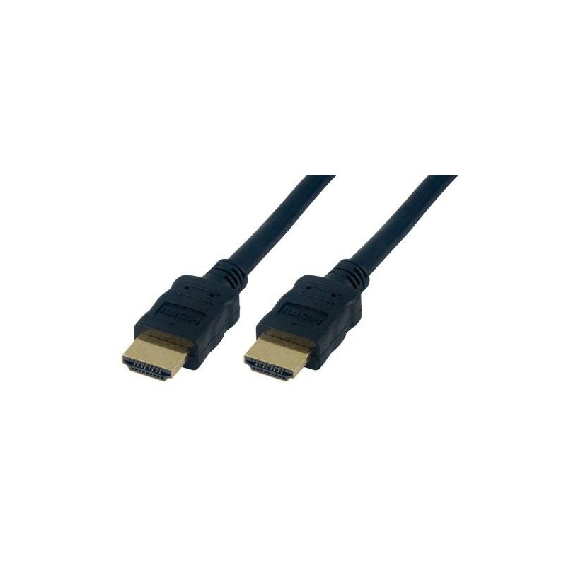 MCL MC385-3M câble HDMI HDMI Type A (Standard) Noir