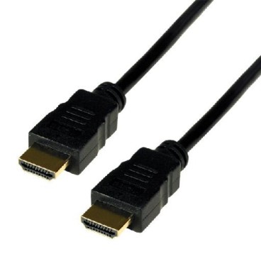 MCL 1m HDMI 3D câble HDMI HDMI Type A (Standard) Noir