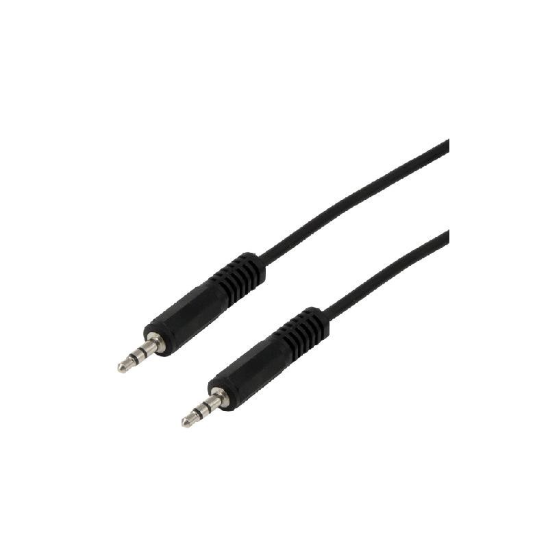 MCL 3.5 mm 2m câble audio 3,5mm Noir