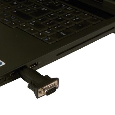 MCL USB2-118B changeur de genre de câble USB 2.0 RS232 Noir