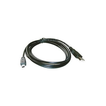 MCL USB 2.0 Cable A mini B 2m câble USB USB A Mini-USB B Noir