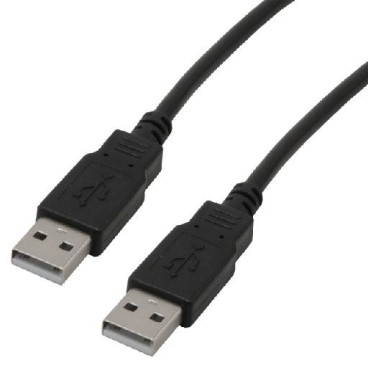 MCL USB 2.0 A A 3 m câble USB USB A Noir