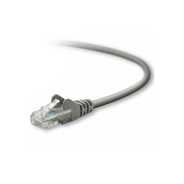 Belkin CAT5e Patch Cable Snagless Molded câble de réseau Gris 2 m