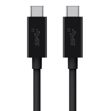 Belkin F2CU052BT1M-BLK câble USB 1 m USB 3.2 Gen 1 (3.1 Gen 1) USB C Noir