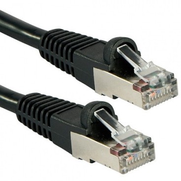 Lindy 47175 câble de réseau Noir 0,3 m Cat6 S FTP (S-STP)