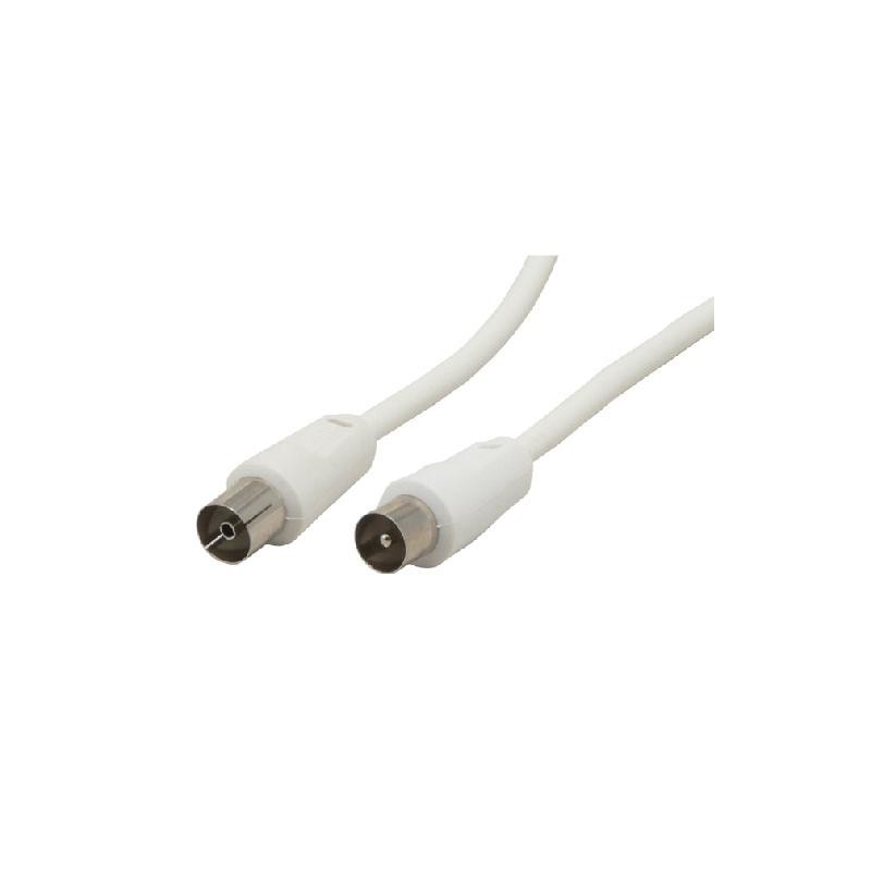 MCL MC782-10M câble coaxial Blanc