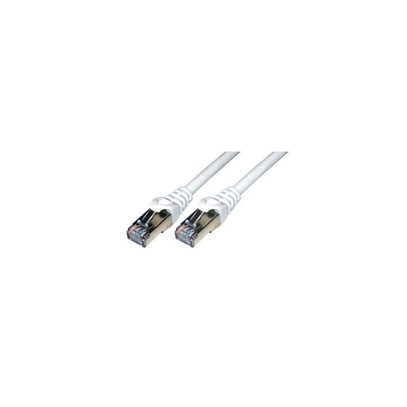 MCL Patch Cable Cat.6e F UTP, 3m câble de réseau Blanc
