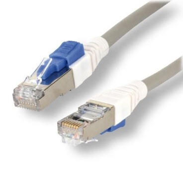 MCL FCC6ABMSHFV-3M câble de réseau Gris Cat6a S FTP (S-STP)