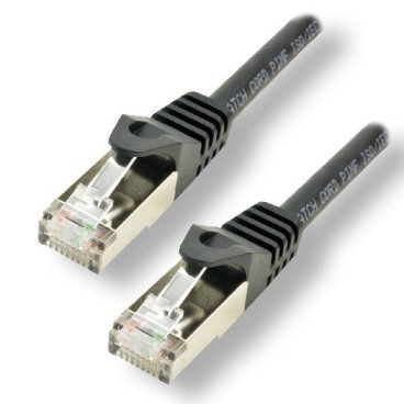 MCL FCC7BMSF-1M N câble de réseau Noir Cat7 S FTP (S-STP)