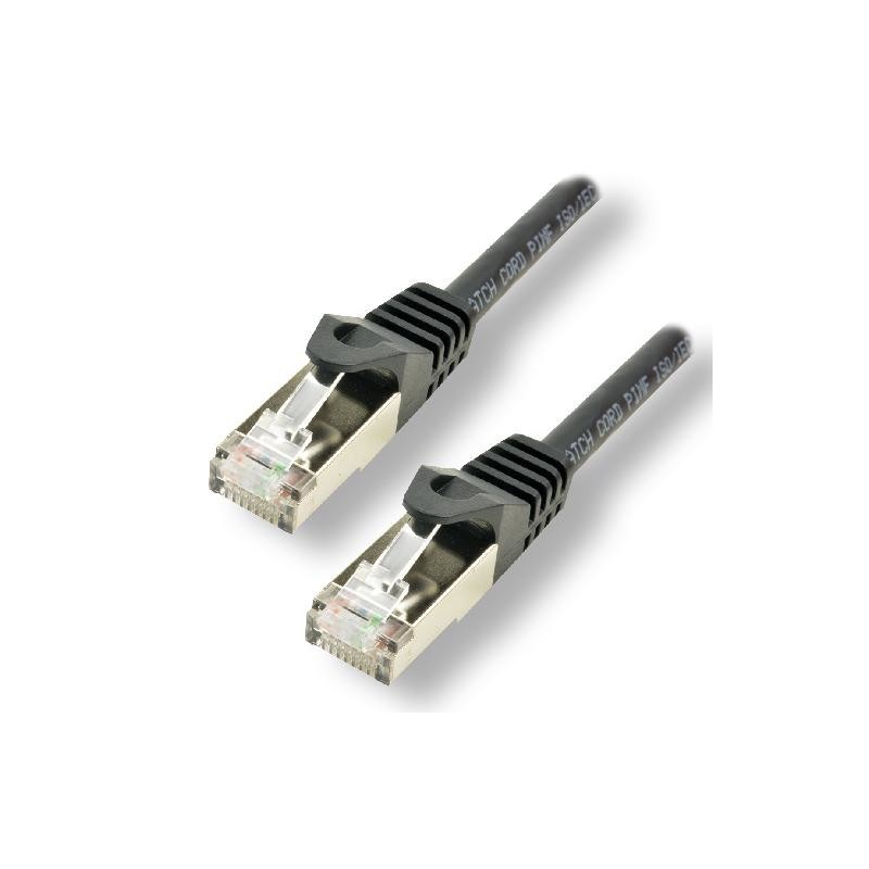 MCL FCC7BMSF-1M N câble de réseau Noir Cat7 S FTP (S-STP)