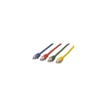 MCL Cable RJ45 Cat6 3.0 m Red câble de réseau Rouge 3 m