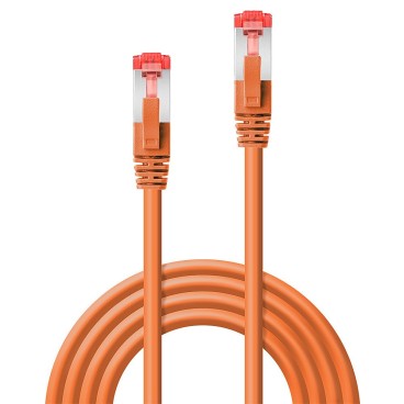 Lindy 47809 câble de réseau Orange 2 m Cat6 S FTP (S-STP)