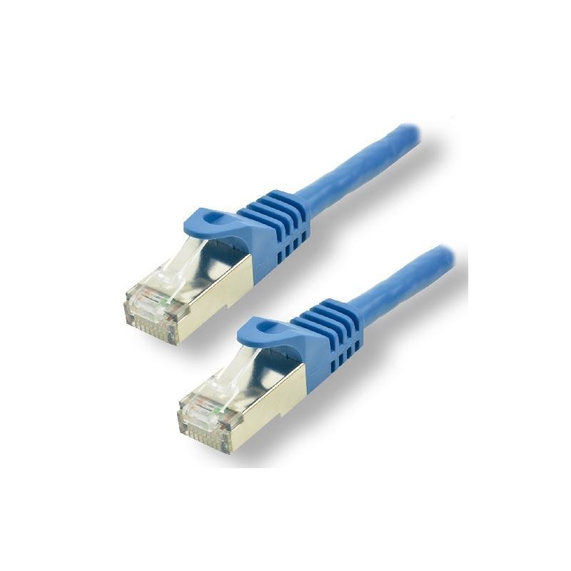 MCL FCC7BMSF-1M B câble de réseau Bleu Cat7 S FTP (S-STP)