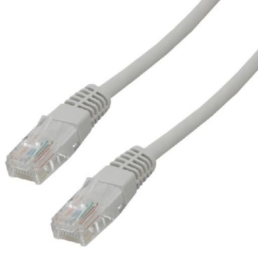 MCL UTP5E-0.5M câble de réseau Blanc 0,5 m Cat5e U UTP (UTP)
