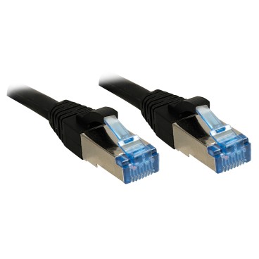Lindy 47182 câble de réseau Noir 7,5 m Cat6a S FTP (S-STP)