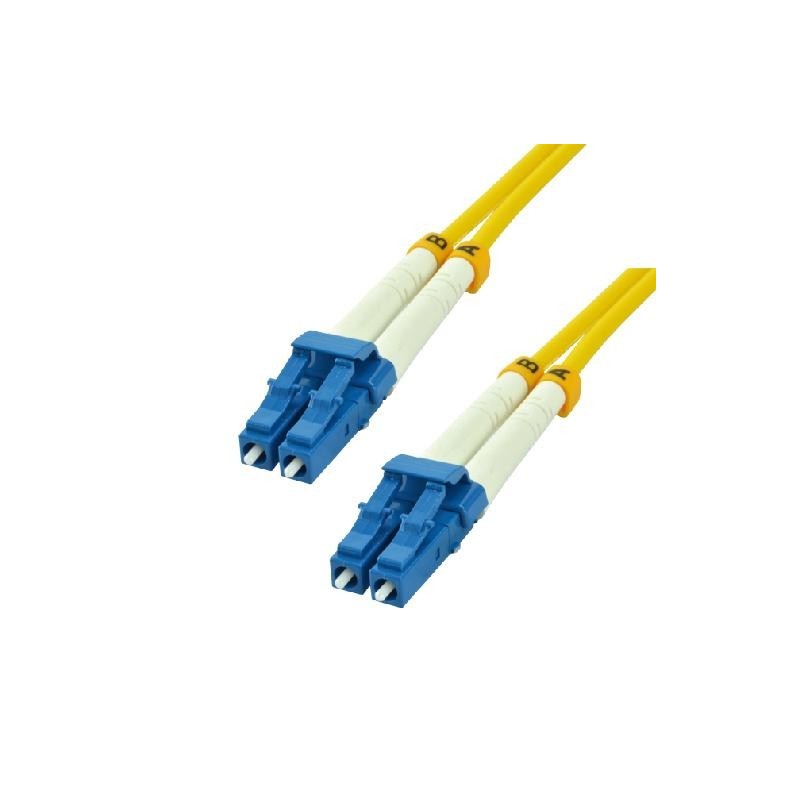 MCL FOS2 LCLC-2M câble de fibre optique LC OS2 Jaune