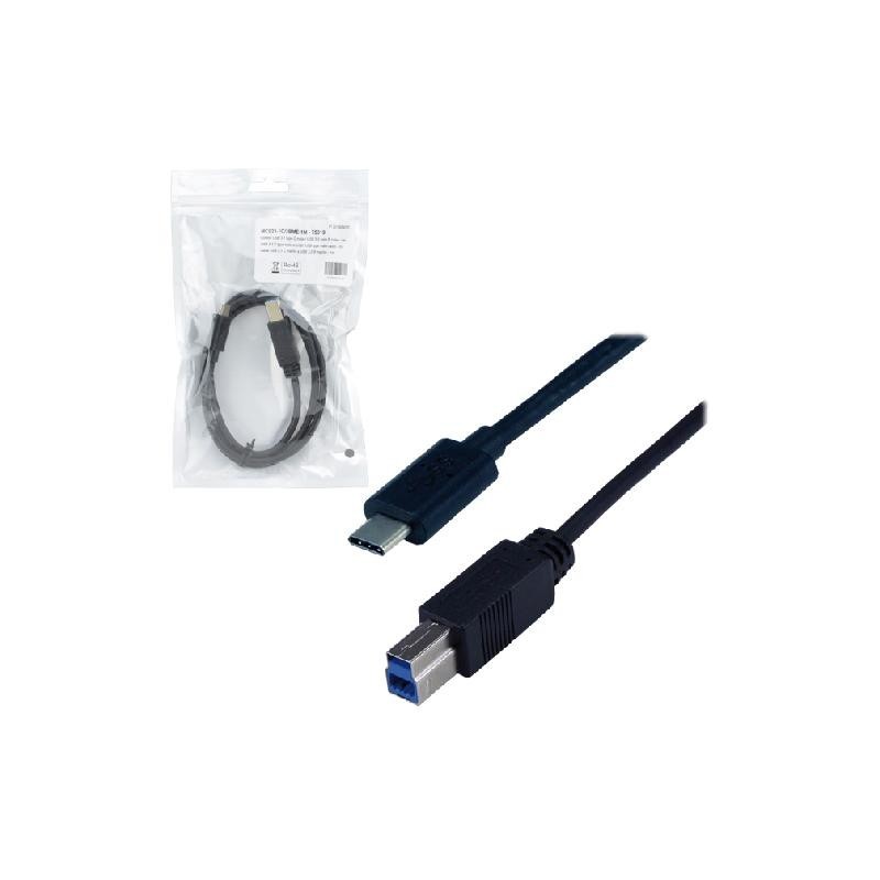 MCL USB 3.1 Type-C   USB 3.0 Type-B 1 m câble USB USB 3.2 Gen 1 (3.1 Gen 1) USB C USB B Noir